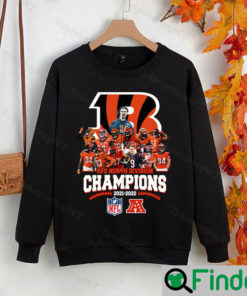 Cincinnati Bengals 2021 AFC Champions Sweatshirt Gift Real Fans