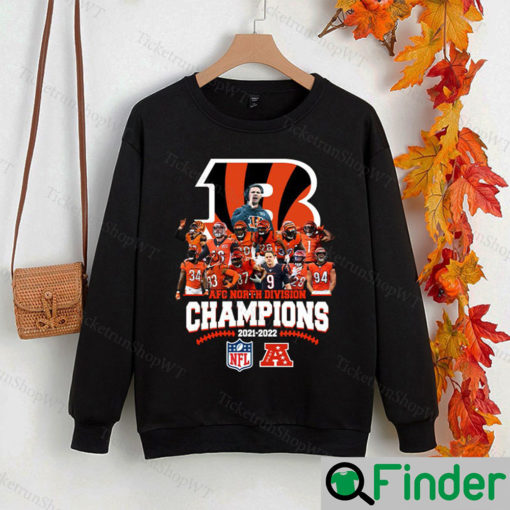 Cincinnati Bengals 2021 AFC Champions Sweatshirt Gift Real Fans