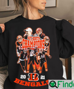 Cincinnati Bengals 2021 AFC North Division Champions T Shirt