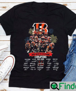 Cincinnati Bengals 2022 Champion AFC North Division T Shirt