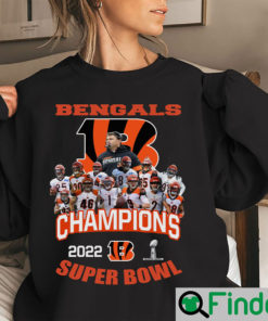 Cincinnati Bengals 2022 Super Bowl Champions Shirt