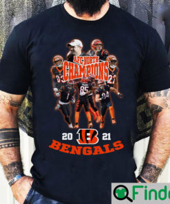 Cincinnati Bengals AFC North 2021 Champions Shirt