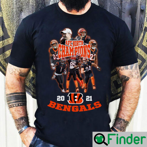 Cincinnati Bengals AFC North 2021 Champions Shirt