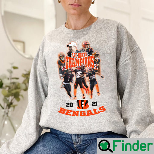 Cincinnati Bengals AFC North 2021 Champions Sweatshirt 1