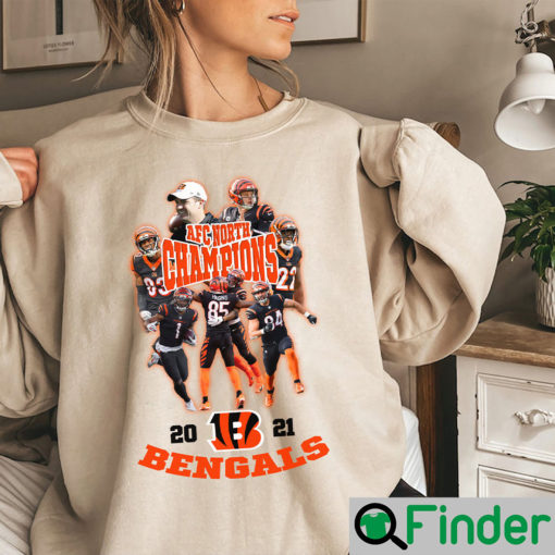 Cincinnati Bengals AFC North 2021 Champions Sweatshirt 2