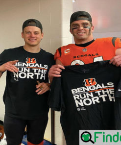 Cincinnati Bengals Run The North 2021 AFC Division Champions shirt