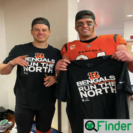 Cincinnati Bengals Run The North 2021 AFC Division Champions shirt