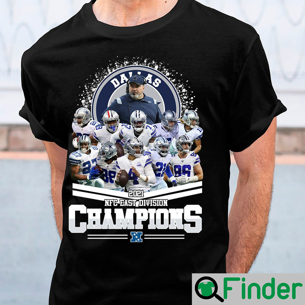 Cowboys 2021 NFC East Division Champions Shirt - Q-Finder Trending ...