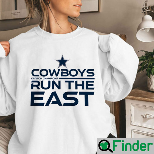 Cowboys Division Champions Run The East Unisex Sweatshirt 3