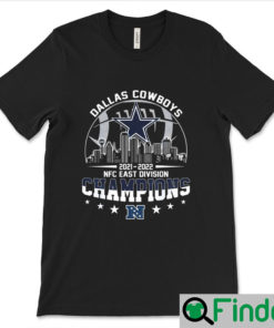 Dallas Cowboys 2021 2022 NFC East Division Champions Shirt 1