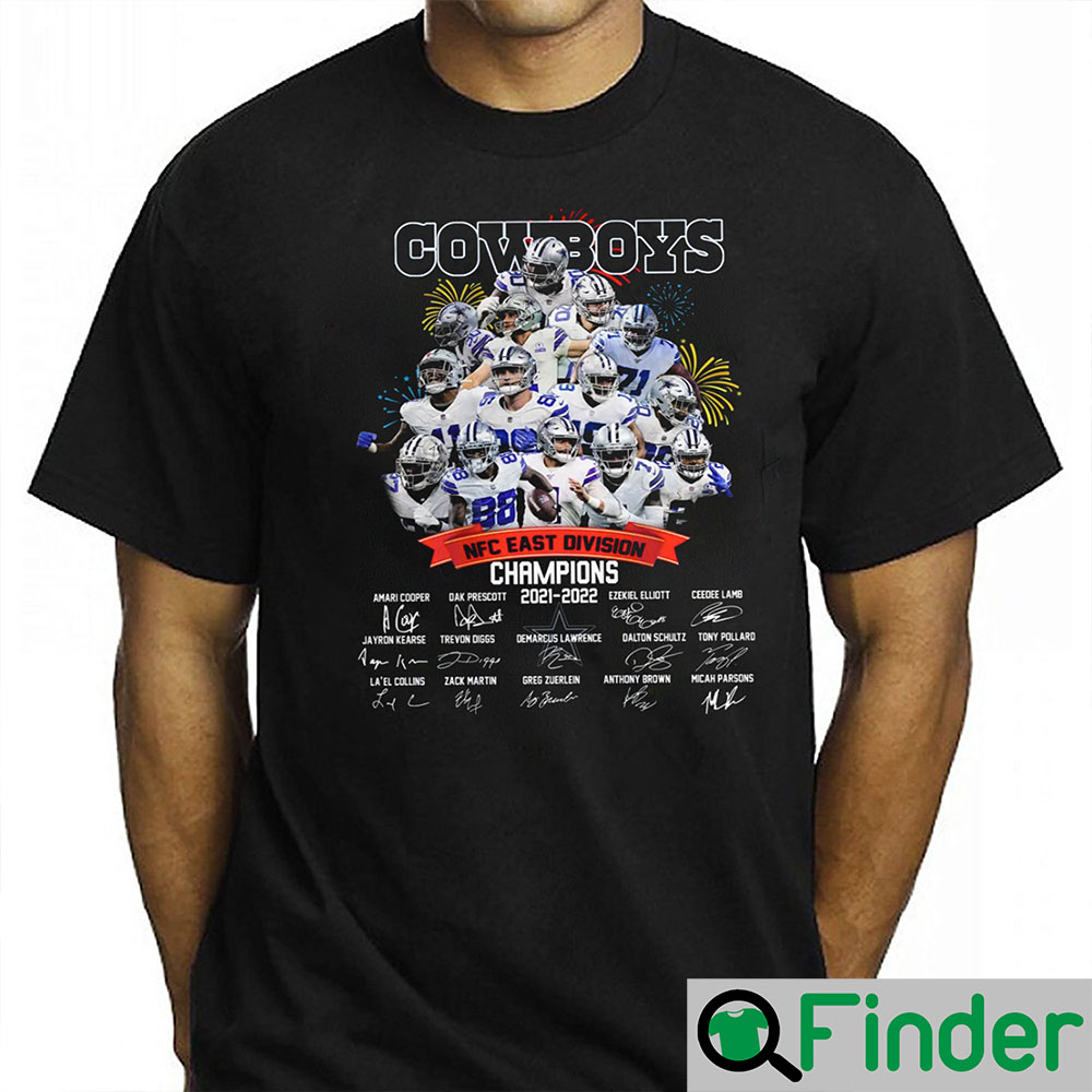 Dallas Cowboys NFC East Division Champions Shirt Gift Real Fans - Q ...