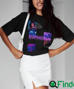 Euphoria Vintage Inspired Graphic Zendaya Unisex Shirt 1