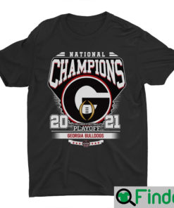 Georgia Bulldogs 2021 National Champions T Shirts For Men