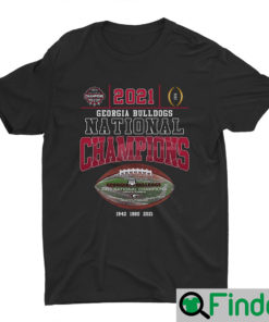 Georgia Bulldogs 2021 National Championship Shirt 1