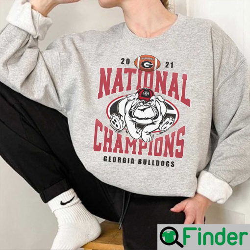 Georgia Bulldogs 2021 National Championship Vintage Sweatshirt 1