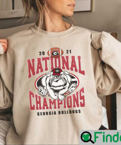 Georgia Bulldogs 2021 National Championship Vintage Sweatshirt