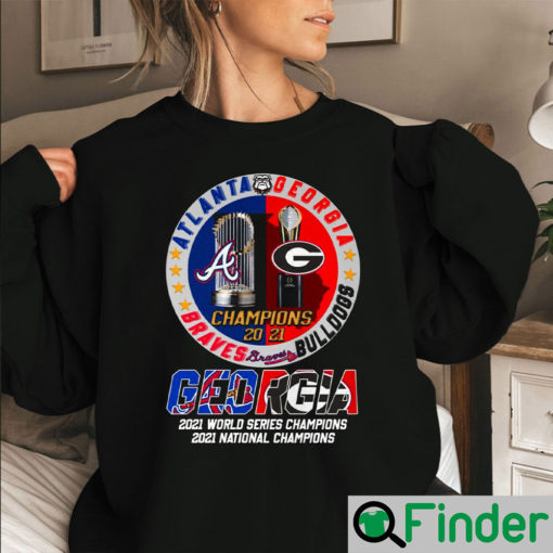 Georgia Bulldogs Braves Champion 2022 Sweatshirt