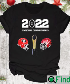 Georgia Bulldogs Vs Alabama Crimson Tide Cfp 2022 National Championship Shirt