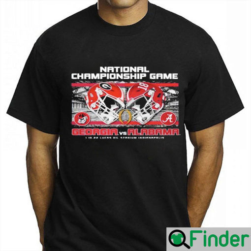 Georgia Bulldogs Vs Alabama Crimson Tide National Championship Game 2022 Indianapolis Shirt Gift Real Fans