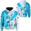 Glaceon pokemon ice type eevee evolution 3D hoodie