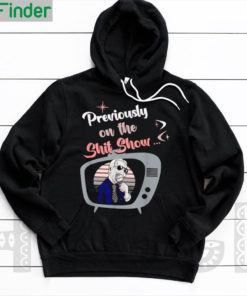 Joe Biden eating cream previously on the shit show hoodie