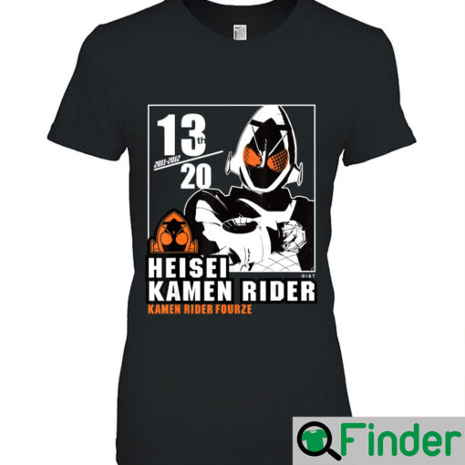 Kamen Rider Fourze Heisei Rider Anniversary Shirt