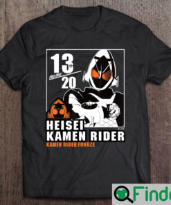 Kamen Rider Fourze Heisei Rider Anniversary Shirts