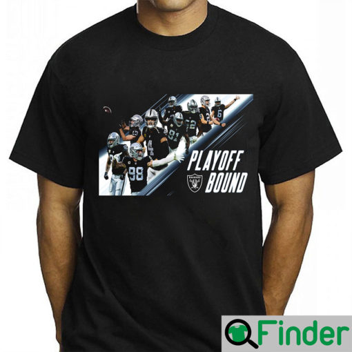 Las Vegas Raiders Nation 2022 Playoff Bound T Shirt