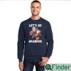 Lets Go Brandon Funny Thanksgiving Day Anti Biden Cartoon Sweatshirt