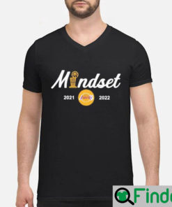 Los Angeles Lakers Mindset 2021 2022 T Shirt 3