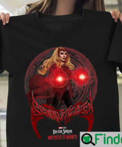 Marvel Doctor Strange 2 Scarlet Witch Geometric Poster Shirt 3