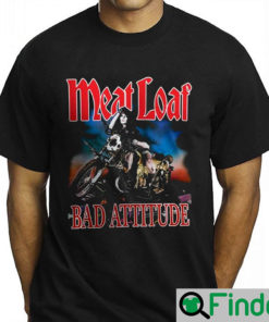 Meat Loaf Bad Attitude T shirt