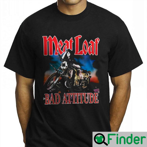 Meat Loaf Bad Attitude T shirt