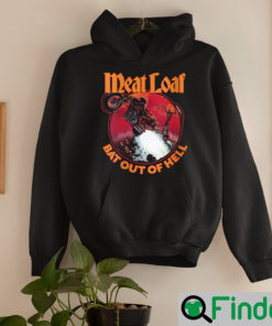 Meat Loaf Bat Out Of Hell Bike Hoodie