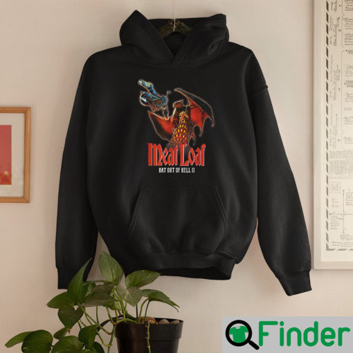 Meat Loaf Bat Out Of Hell Bike Hoodie Thank You Memories