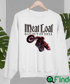 Meat Loaf Bat Out Of Hell Bike Long Sleeve Gift Real Fans