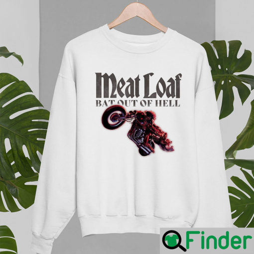 Meat Loaf Bat Out Of Hell Bike Long Sleeve Gift Real Fans