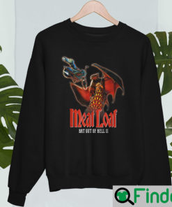 Meat Loaf Bat Out Of Hell Bike Long Sleeve Thank You Memories