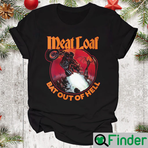 Meat Loaf Bat Out Of Hell Bike T Shirt