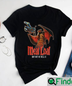 Meat Loaf Bat Out Of Hell Bike T Shirt Thank You Memories