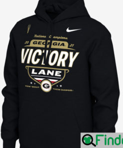 Nike National Champions 2021 Georgia Victory Lane Hoodie