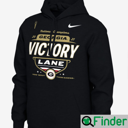 Nike National Champions 2021 Georgia Victory Lane Hoodie