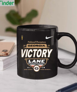 Nike National Champions 2021 Georgia Victory Lane Mug