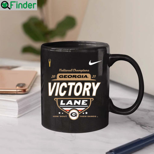 Nike National Champions 2021 Georgia Victory Lane Mug