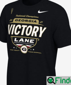 Nike National Champions 2021 Georgia Victory Lane T Shirt