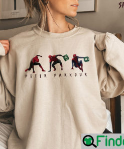 Peter Parkour Spider man No Way Home Meme Sweatshirt