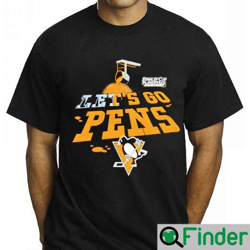 Pittsburgh Penguins 2021 Stanley Cup Playoffs Lets Go Pens Shirt