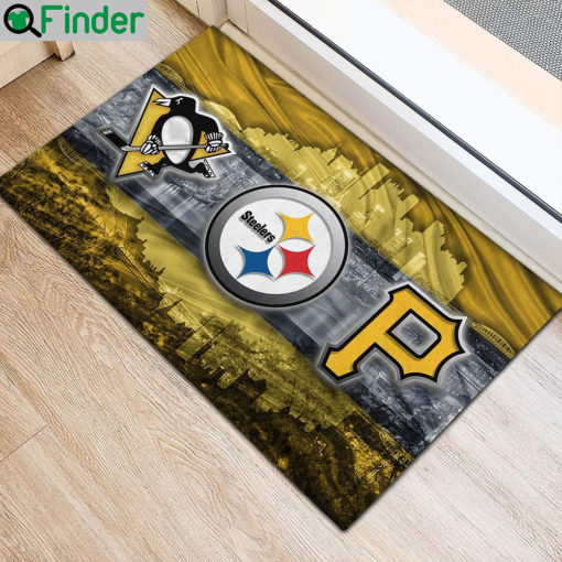 Pittsburgh Sports Teams Doormat 5