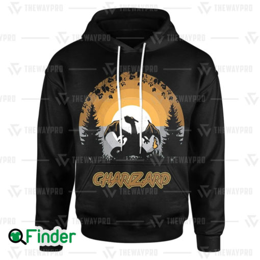 Pokemon Charizard pokemon starter fire type of Kanto 3D Hoodie