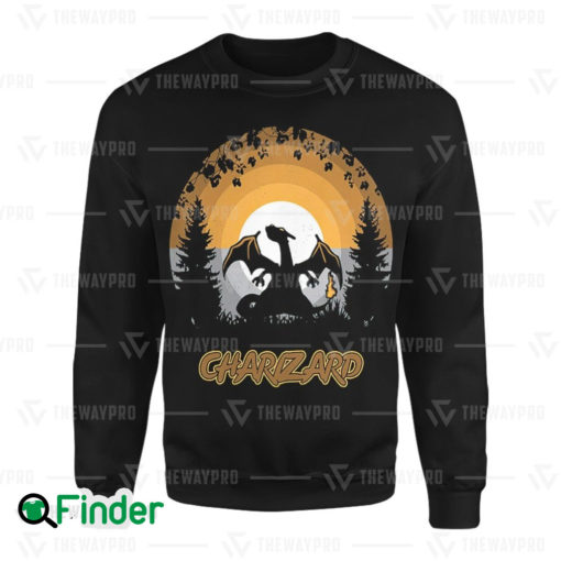 Pokemon Charizard pokemon starter fire type of Kanto 3D Sweatshirt